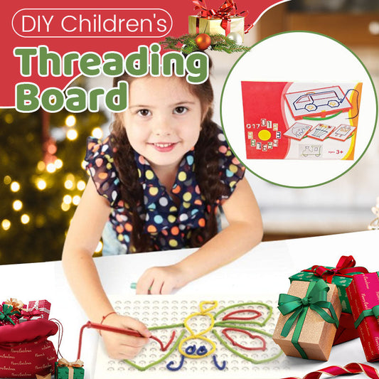 DIY Children's String Weaving Drawing Board